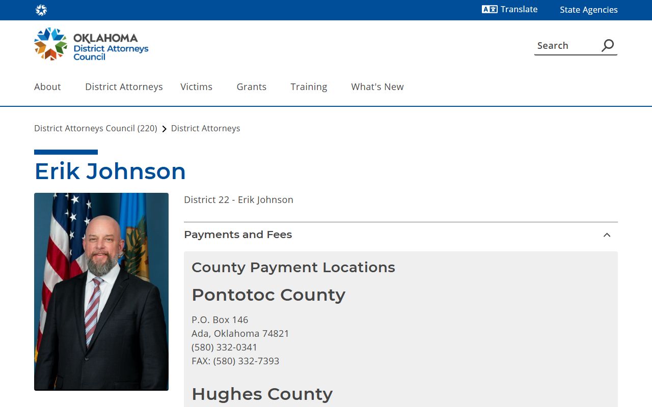 Hughes County criminal court records
