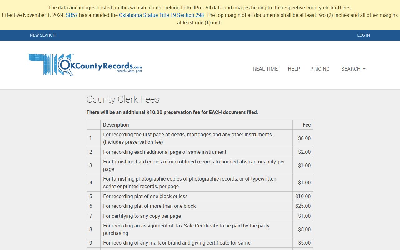 Hughes County inmate and custody records fee and access reference on OKCountyRecords